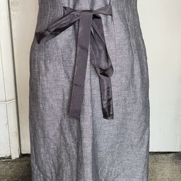 Banana Republic Womens Dress Sz 6 Sleeveless Old Money Office Siren Secretary - Picture 7 of 13